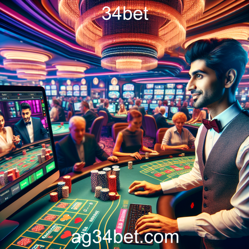 Experimente o Cassino Ao Vivo da 34bet e Sinta a Emoção do Jogo Real